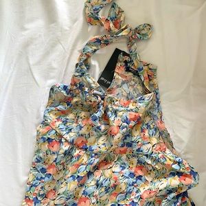 Nasty Gal floral dress